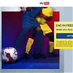 sky bet new customer offer £40